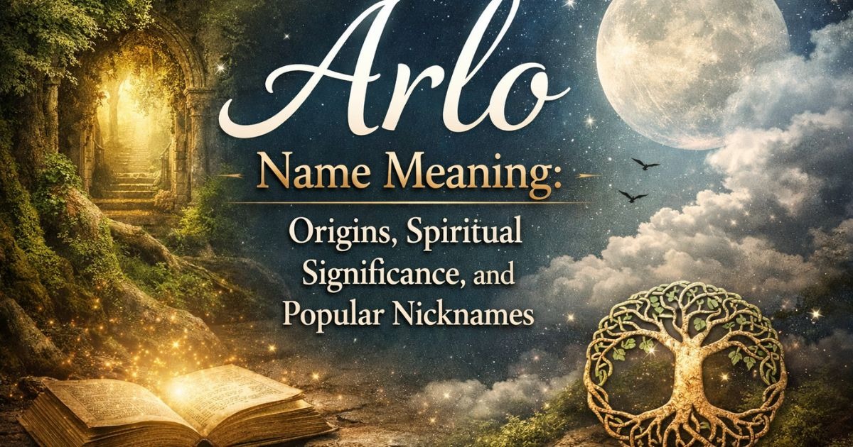 Arlo Name Meaning: Origins, Spiritual Significance, and Popular Nicknames