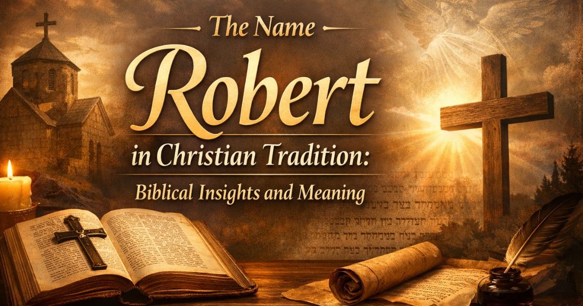 The Name Robert in Christian Tradition: Biblical Insights and Meaning