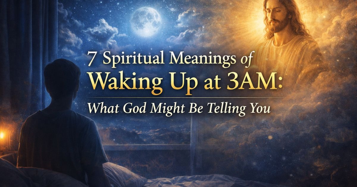 7 Spiritual Meanings of Waking Up at 3AM: What God Might Be Telling You