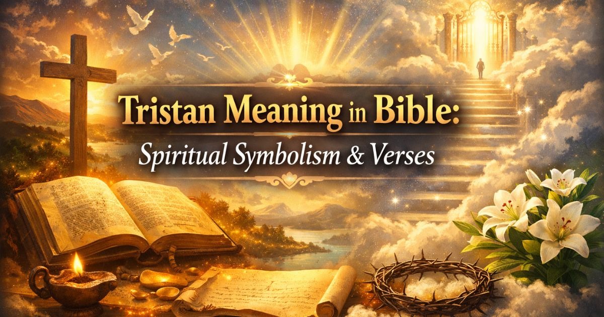Tristan Meaning in Bible: Spiritual Symbolism & Verses